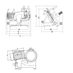 Αλλαντομηχανή Λεπίδα 350mm PALLADIO 350 INGR. SRM-PALLADIO 350 INGR.